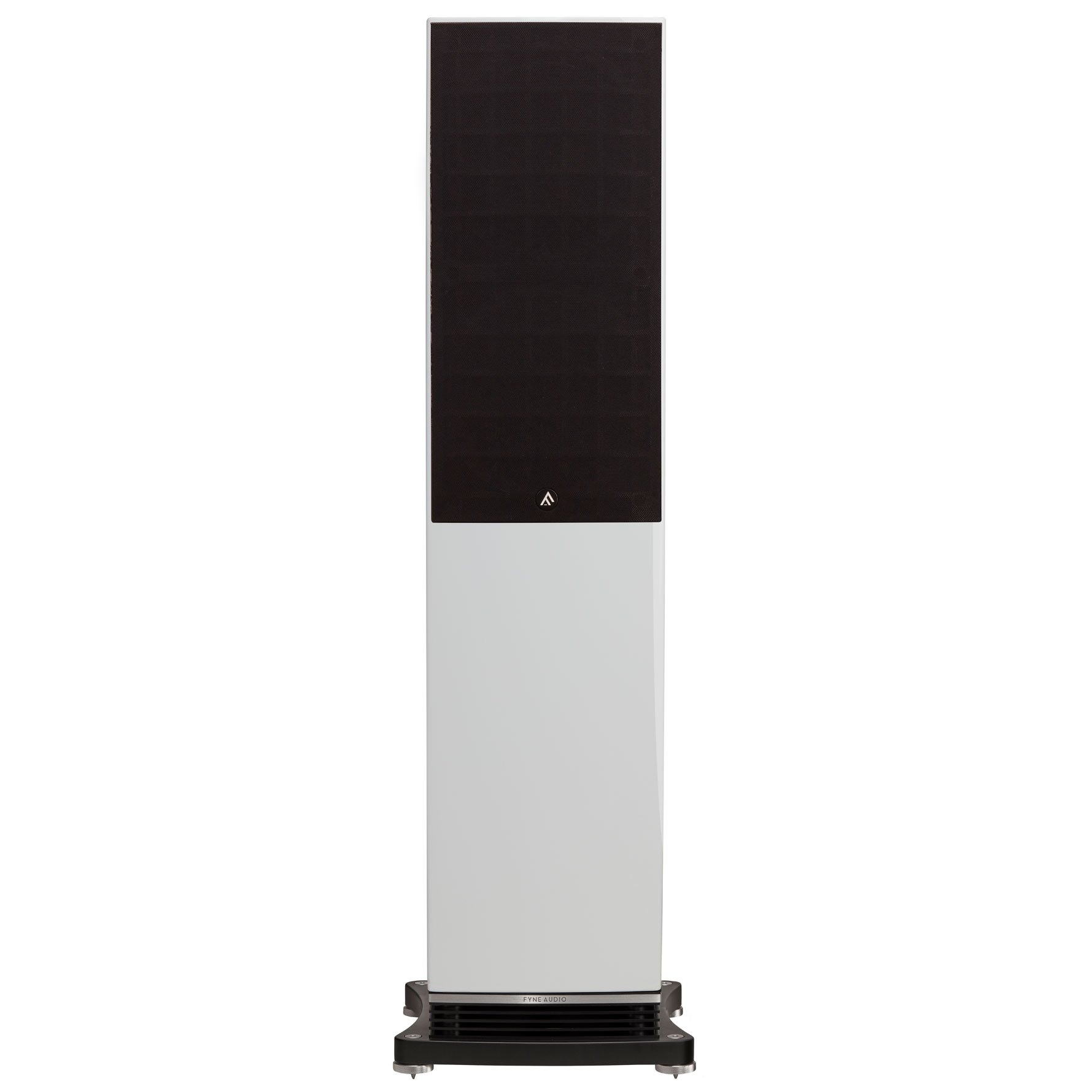 ②Fyne Audio F502 1台 ピアノグロスホワイト F502-Front-Grille-On-Piano-