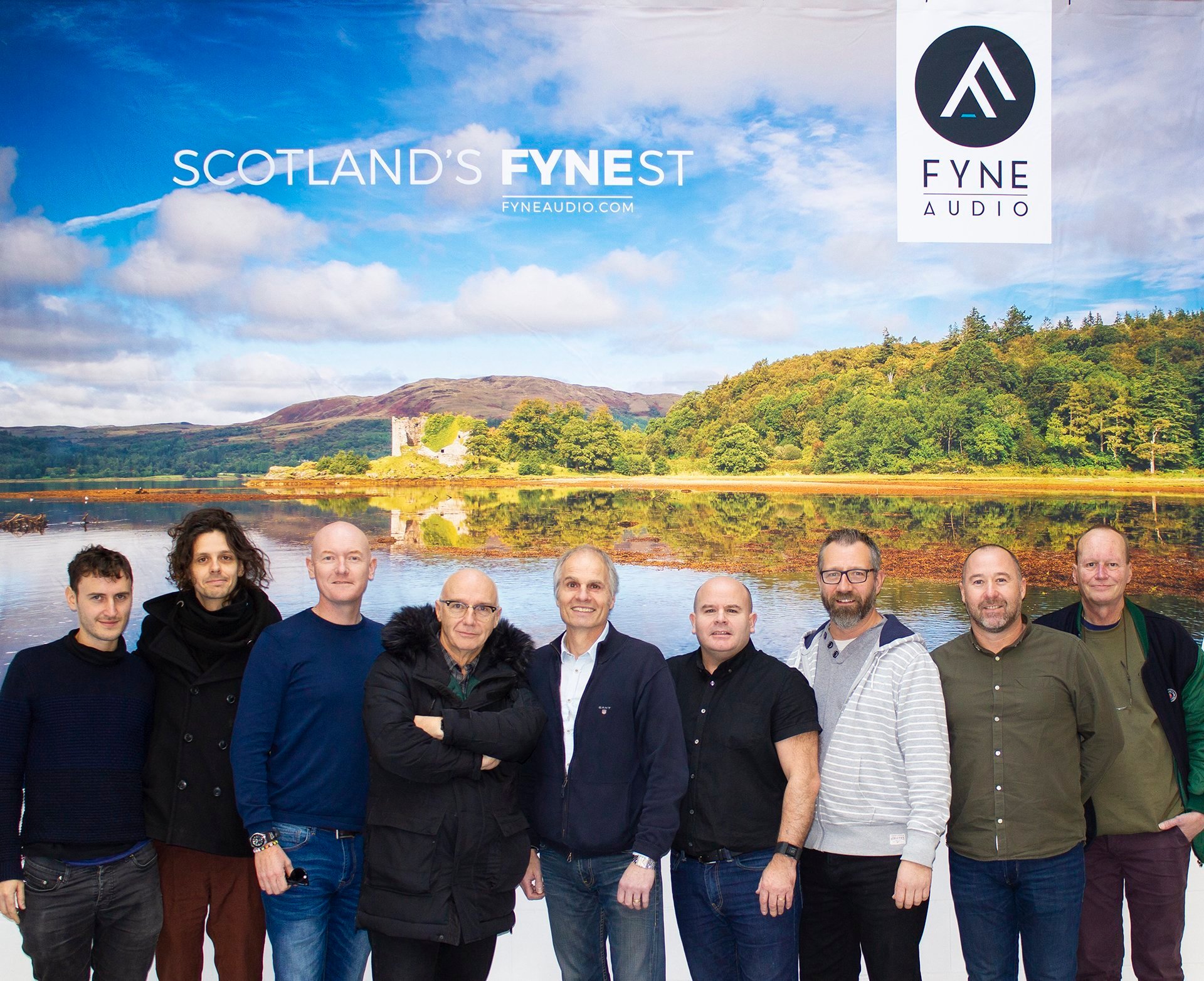 Midge Ure visits Fyne Audio
