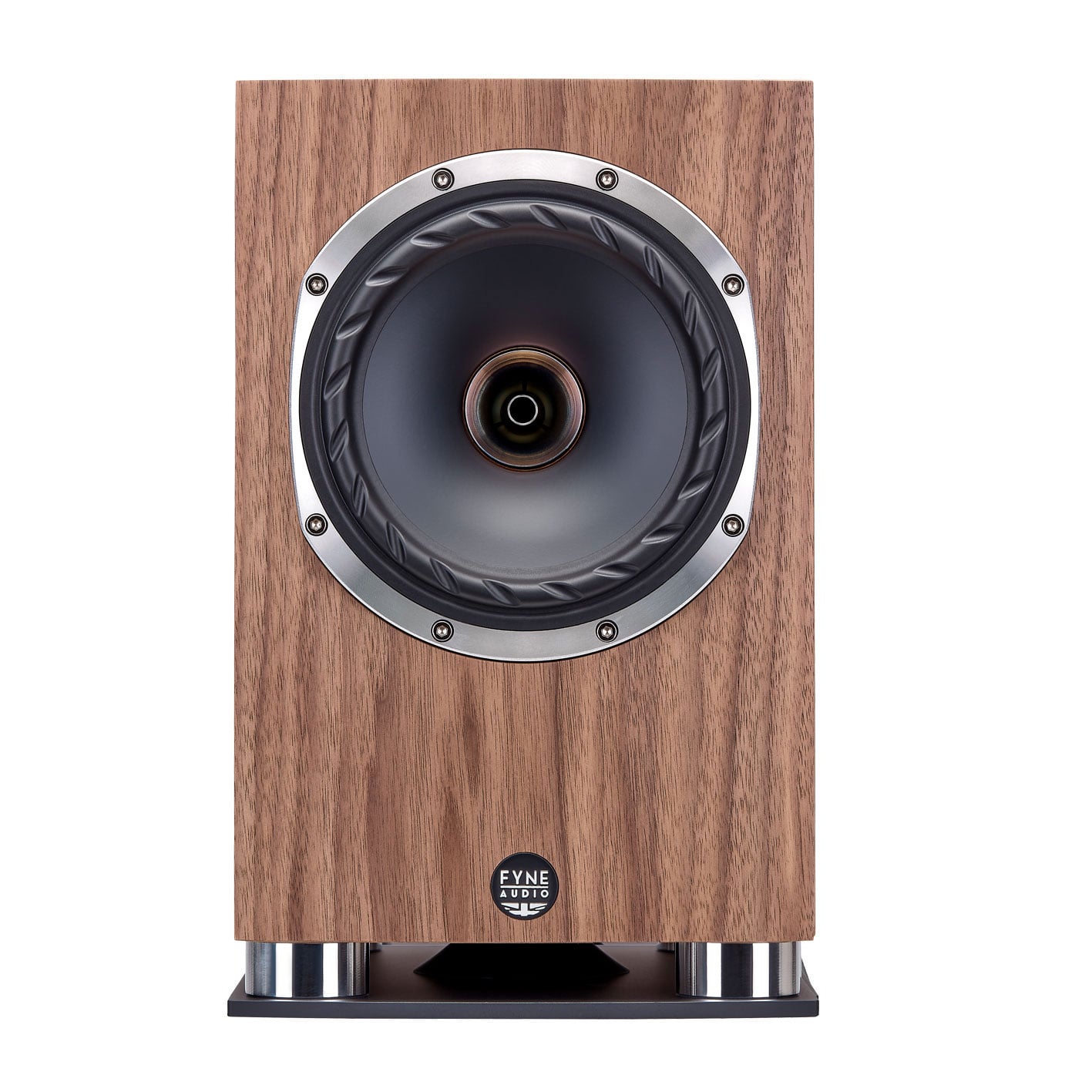 F500SP Natural Walnut Front Goff bookshelf F500SP Bookshelf Speaker