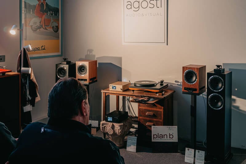 Fyne Audio Setup with F500S STrax and F501E at Dealer Event in Italy 2026 uai